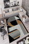Conceptum Alfombra Negra 180 x 280 cm